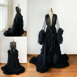 Boudoir Long Tulle Kaftan