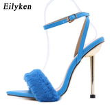 Eilyken Boudoir Faux Fur Slippers